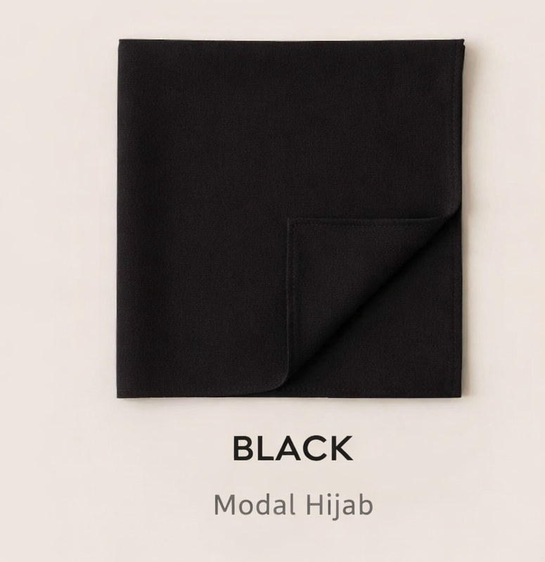 Black Modal Hijab